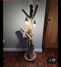 driftwood floor lamp