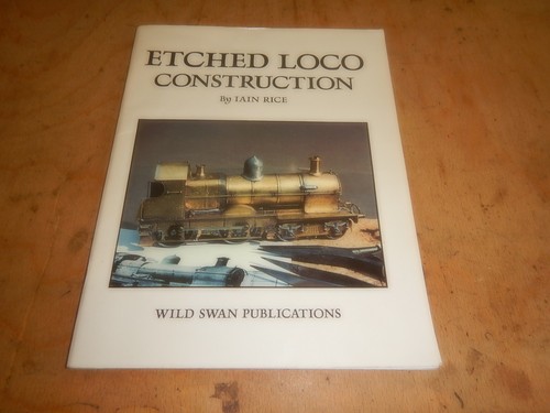 Railway book etched loco - railway,