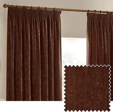 Heavy Chenille Curtain Pair