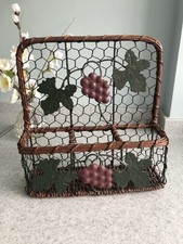 Unusual stand for 3 items either cookware or bar too small for wine bottles  VGC