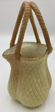 Locke & Co Worcester Blush Ivory Basket 8.25 inches Tall                     H16