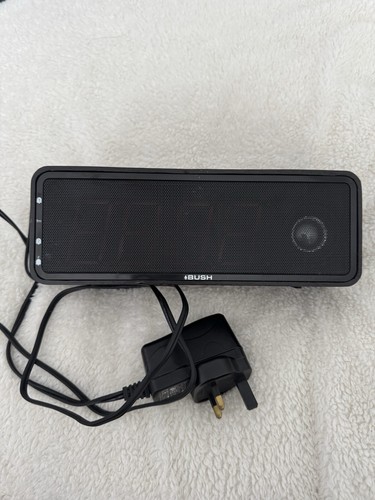 Bush dab alarm clock radio - dab/fm,