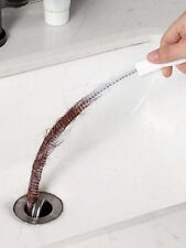  Drain Snake Hair Clog Remover Tool, Plumbing Drain unblocker for Sink & Shower