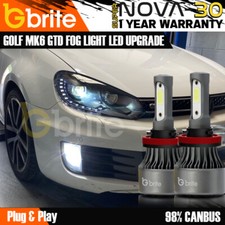2 x GOLF MK6 GTD GTI H11 H8