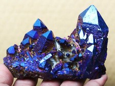 400g Light blue Aura Quartz