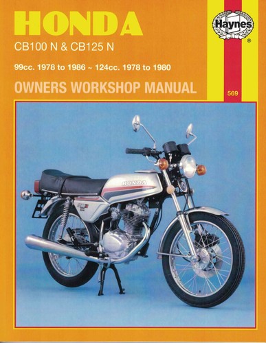 Haynes manual for honda cb100n - for,