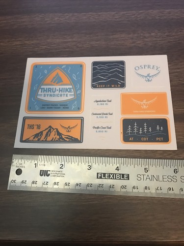 Osprey thru hike - osprey, sticker