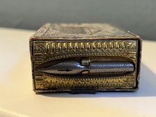 ANTIQUE DIP PEN NIB BOX PLUME