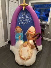 Gemmy 6 ft Lighted Nativity