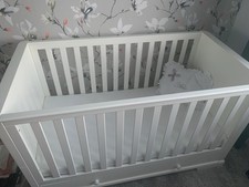 Mamas & Papas Oxford Cot Bed + Premium Mattress