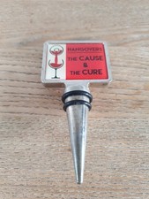 Lovely Old, Hangovers The Cause & The Cure Wine Bottle Stopper, 