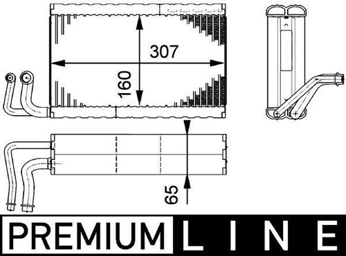 Mahle evaporator parallel - mahle,