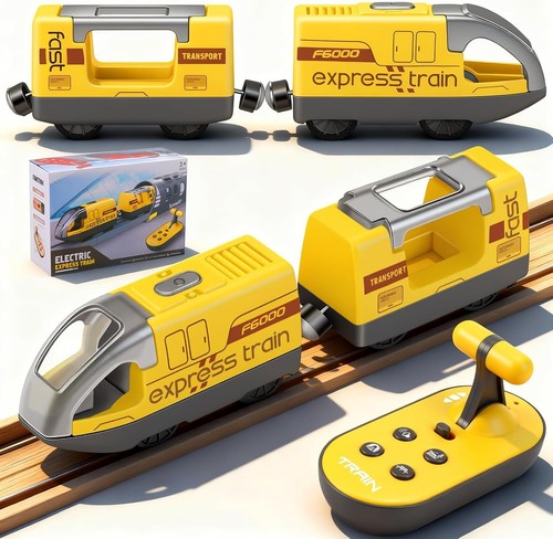 Electric train set motorised - set,