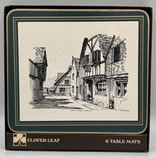Cloverleaf Table Mats Tudor