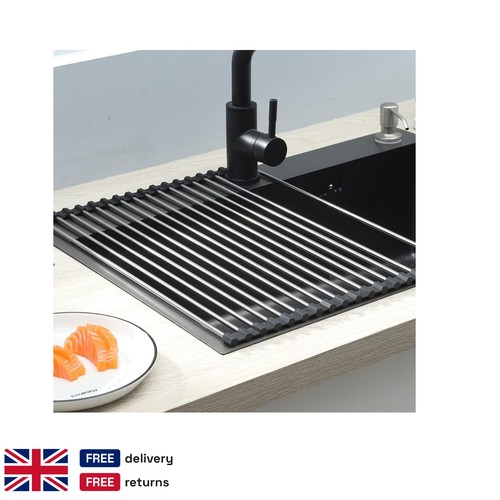 Over sink drying rack - rack, rollable