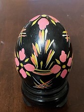 Wooden Decorative Egg / Easter