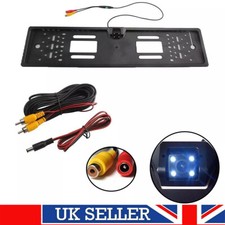 Rear View Parking Reversing Camera Backup License Number Plate Night Vision Car