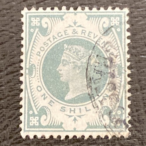 Sg211 dull green 1887 - 1s,