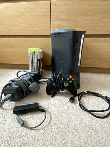 Microsoft xbox 360 60gb - xbox, black