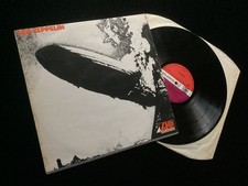 Led Zeppelin - Led Zeppelin - UK Press LP - Red/Plum Version 6 - A 1 / B 1