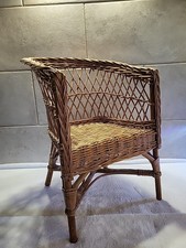 Cane,  Wicker,  Doll's Or