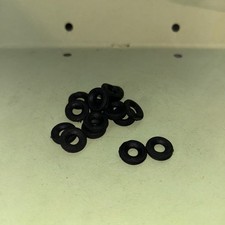 Corgi Mini Black Treaded Tyre