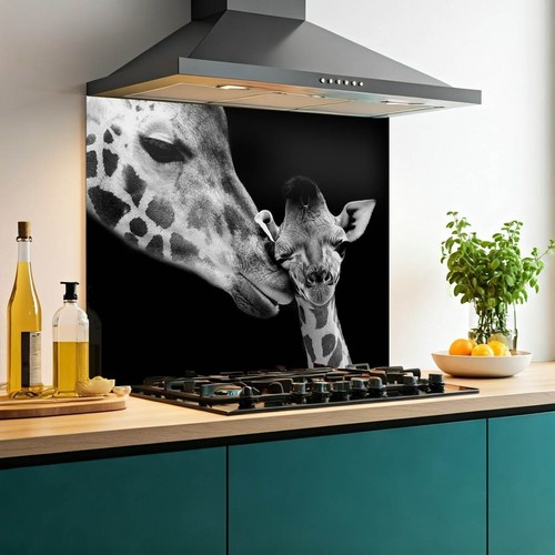 Printed glass kitchen - glass,