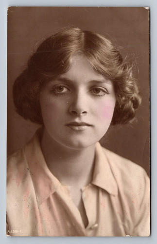 Postcard edwardian actress - -,