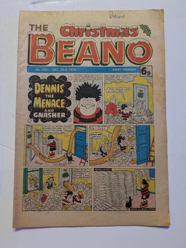 Beano comic 1901 december - beano, no