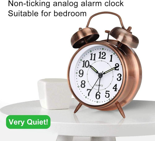 Retro alarm clock - clock, old