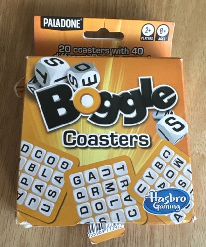 Boggle coasters - coasters,