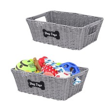 Pet Dog Toy Basket Medium Set