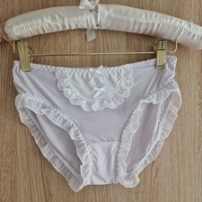 Knickers Size 10 Silky Lolita Sweet Girl Lace Panties Bow New?