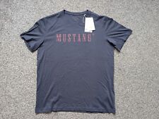 Mustang Shirt Mens Large Blue