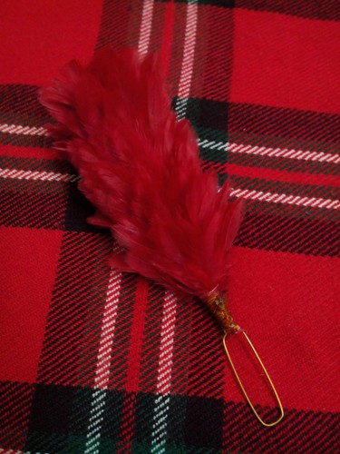 Feather hackle plume - tc,
