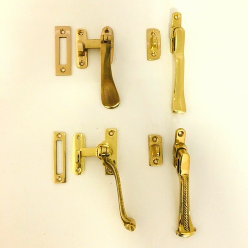 Solid polished brass - solid,