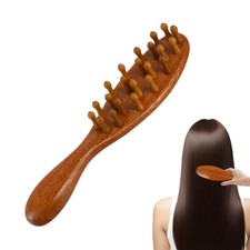 Wooden Hair Brush Massage