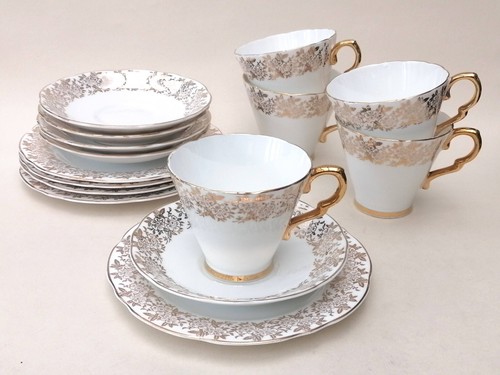 Vintage lubern bone china tea - vintage,