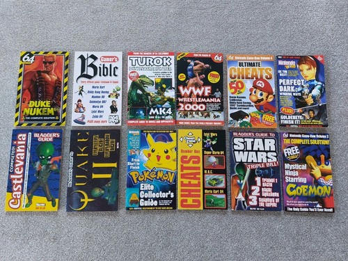 N64 magazine game guides in - game,