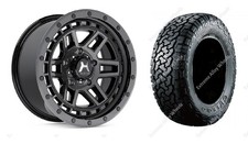 17" B Harte Alloy Wheels Mitsubishi L200 Pajero Shogun Warrior All Terrain Tyres