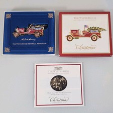 The White House Historical Assoc 2016 Christmas Ornament H. Hoover Fire Engine