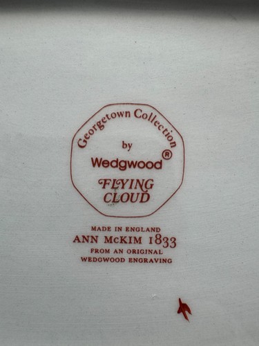 Wedgewood china flying - china,