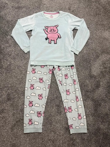 Percy pig velour pyjama - m&s,