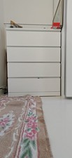 IKEA Malm 4-Drawer White Chest
