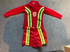 Wales Football Shirt & Shorts Spall Sports 1976–1979 Youth Vintage Rare