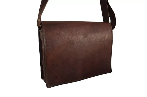 Leather messenger bag office - messenger,