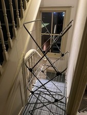 Vileda Sprint 3-tier Indoor Airer Steel Silver 6 X 68 Cm up to 15kg Capacity