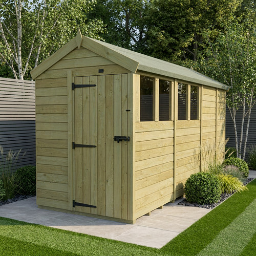 Apex shed single door - 5, (single