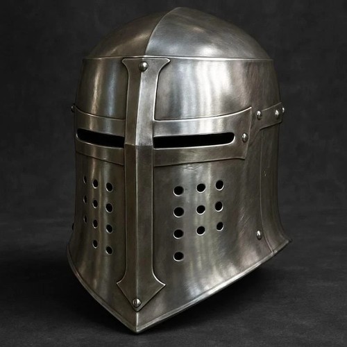 Medieval great helmet - great,