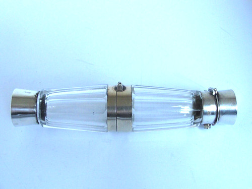 Antique clear faceted - antique, glass